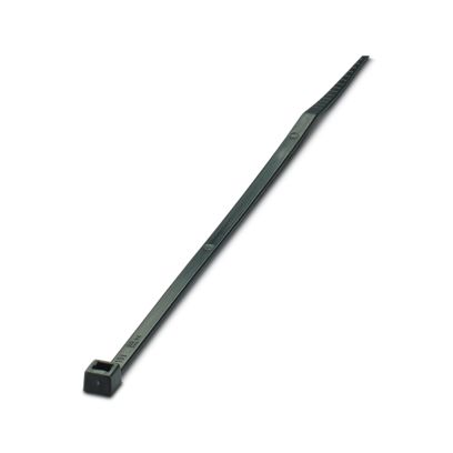 Phoenix Contact Cable Ties, Standard, 140mm x 3.6 mm, Black Polyamide, Pk-100