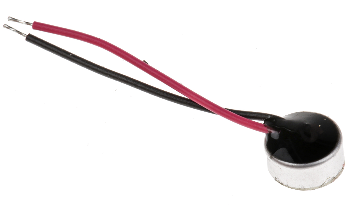 RS PRO Omni-Directional, Lead Wire 6mm Microphone Condenser, -42dB