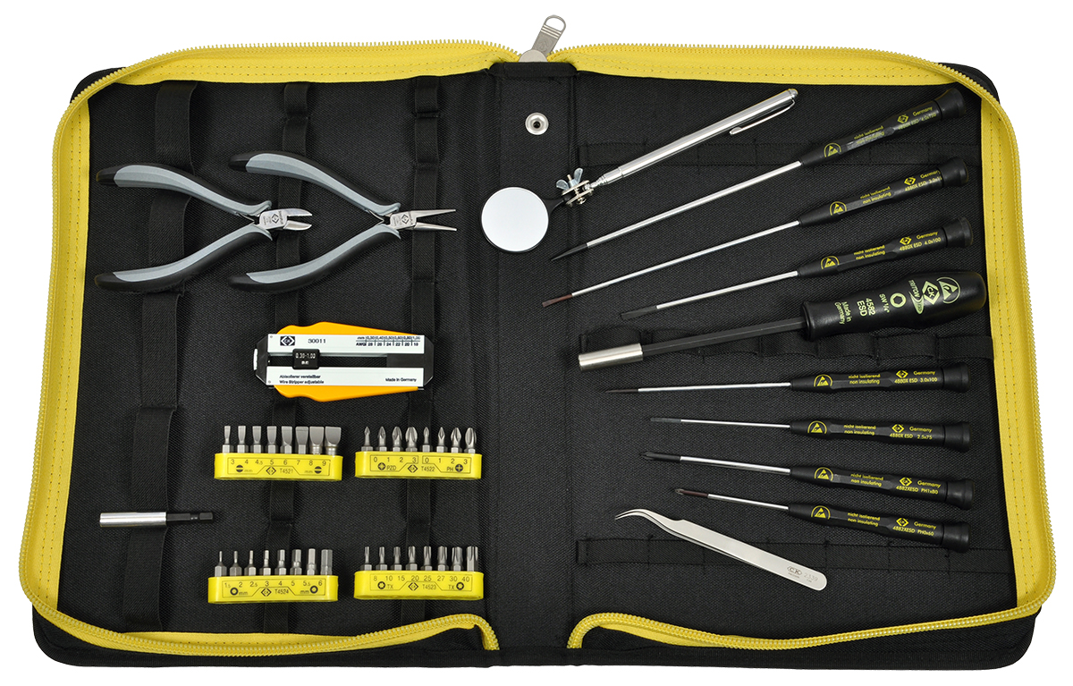 CK 46 Piece Engineer Tool Kit Tool Kit with Pouch, Yes