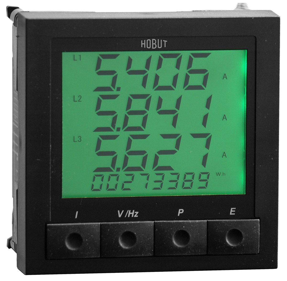 HOBUT M850 LCD Digital Panel Multi-Function Meter for Current, Energy, Frequency, Power, Voltage, 96mm x 96mm