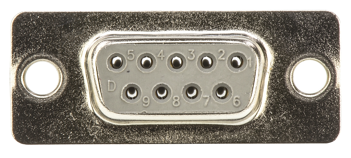 HARTING 9 Way Panel Mount D-sub Connector Socket, 2.77mm Pitch