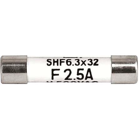 Schurter 8A F Ceramic Cartridge Fuse, 6.3 x 32mm