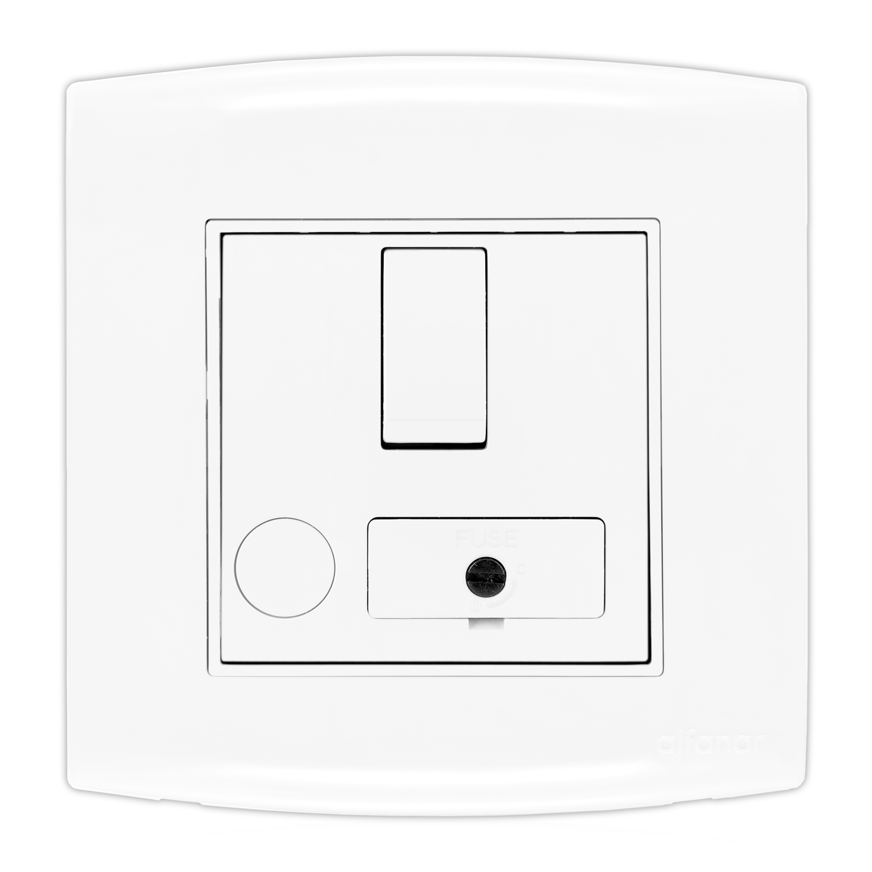 Contactum 13A 1 Gang Switched Fused Spurs IP2X
