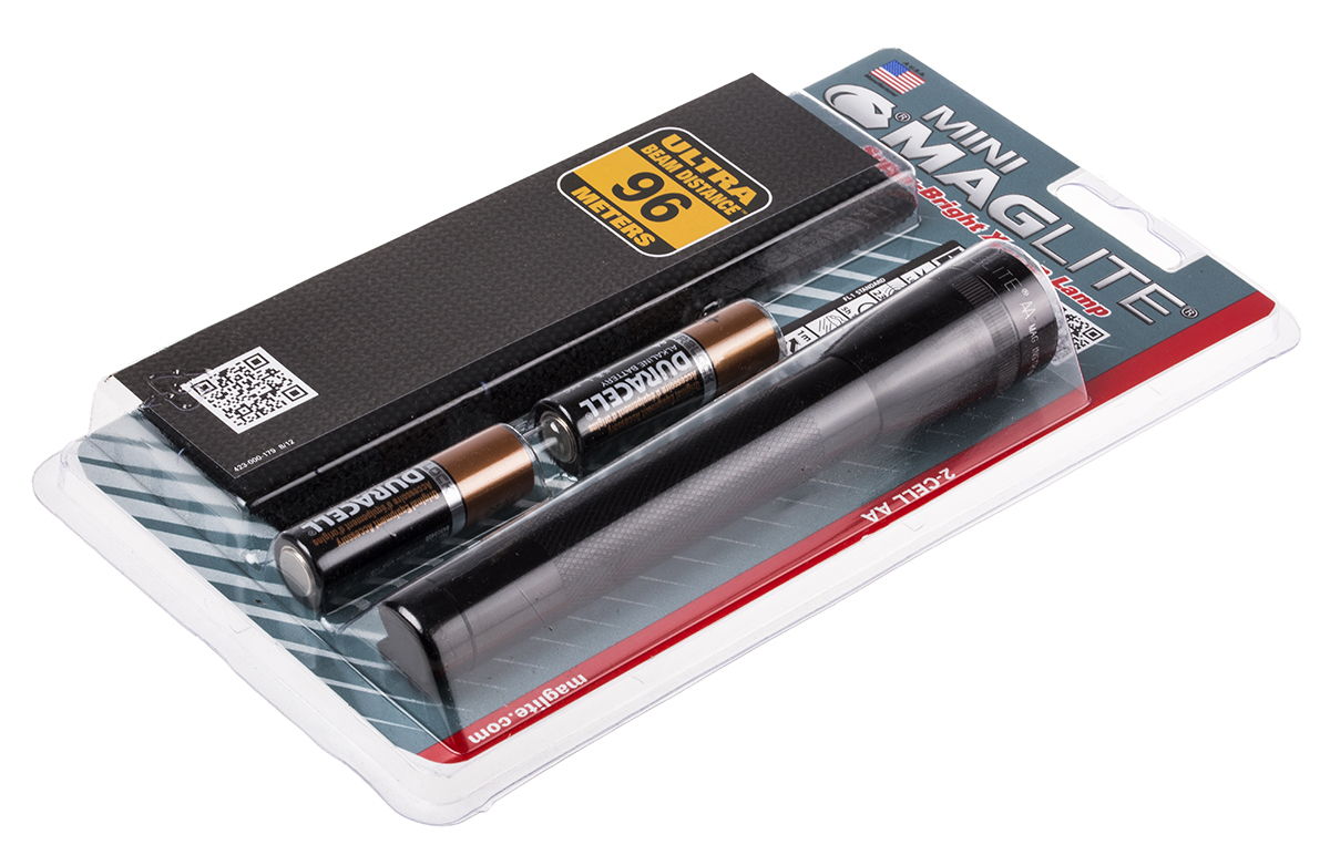 Maglite Mini Incandescent Torch Black 14 lm, 146 mm