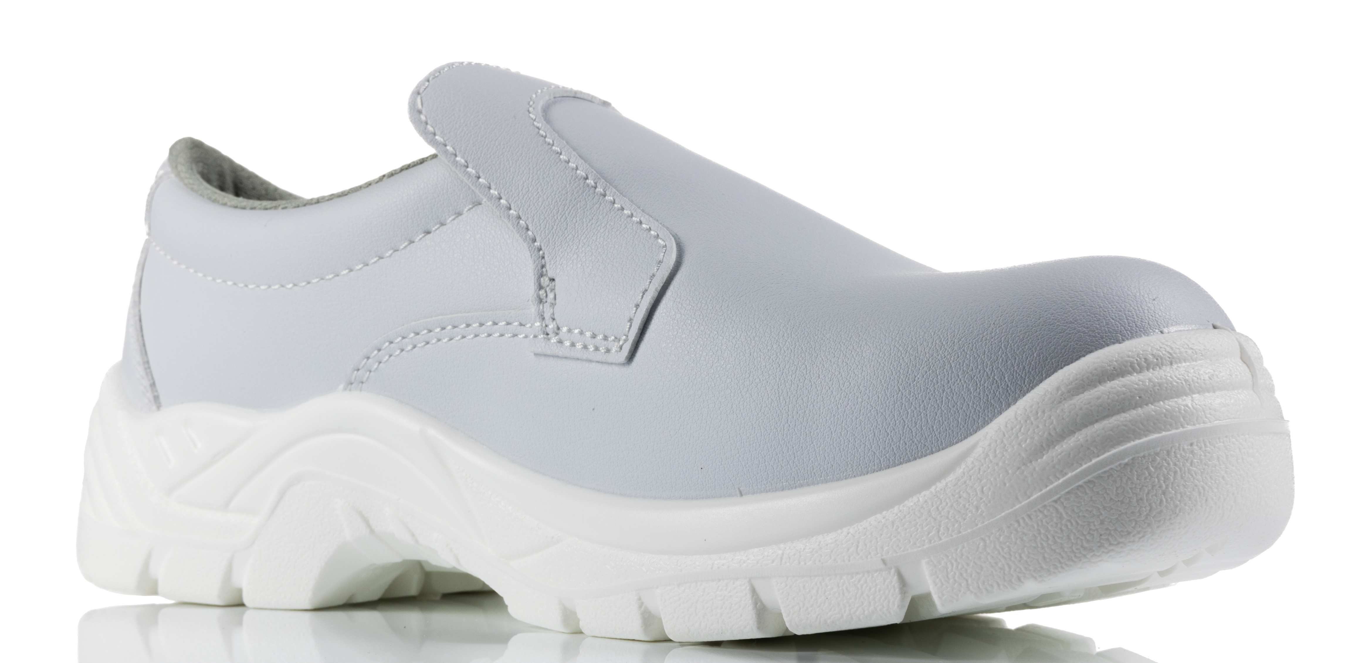 RS PRO Unisex White Steel Toe Capped Safety Shoes, UK 3, EU 36