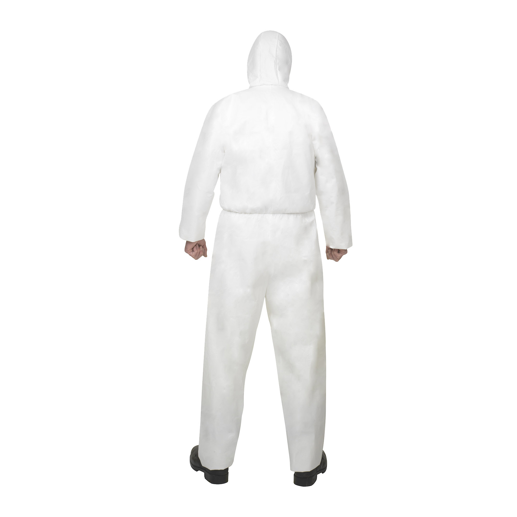 Kimberly Clark White Disposable overalls, CE CAT III. EN 1073-2:2002; EN 1149-1:1995; EN 13034:2005 - Limited Splash