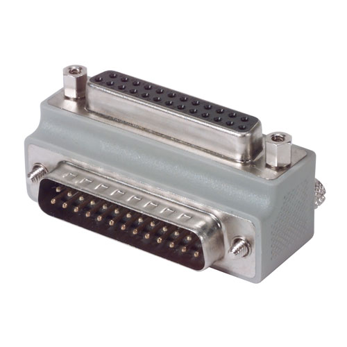 L-Com D Sub Adapter Male 25 Way D-Sub to Female 25 Way D-Sub