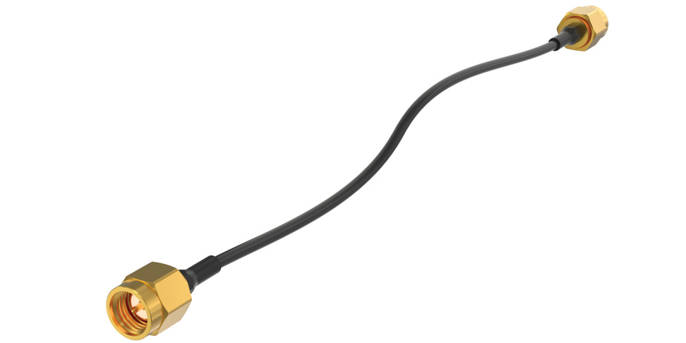 Samtec, 1 m 50 Ω, 26 AWG Black