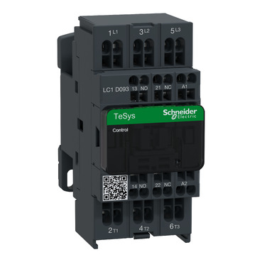 Schneider Electric TeSys D Contactor, 230 V ac Coil, 3-Pole, 9 A, 2.2 kW, 3NO