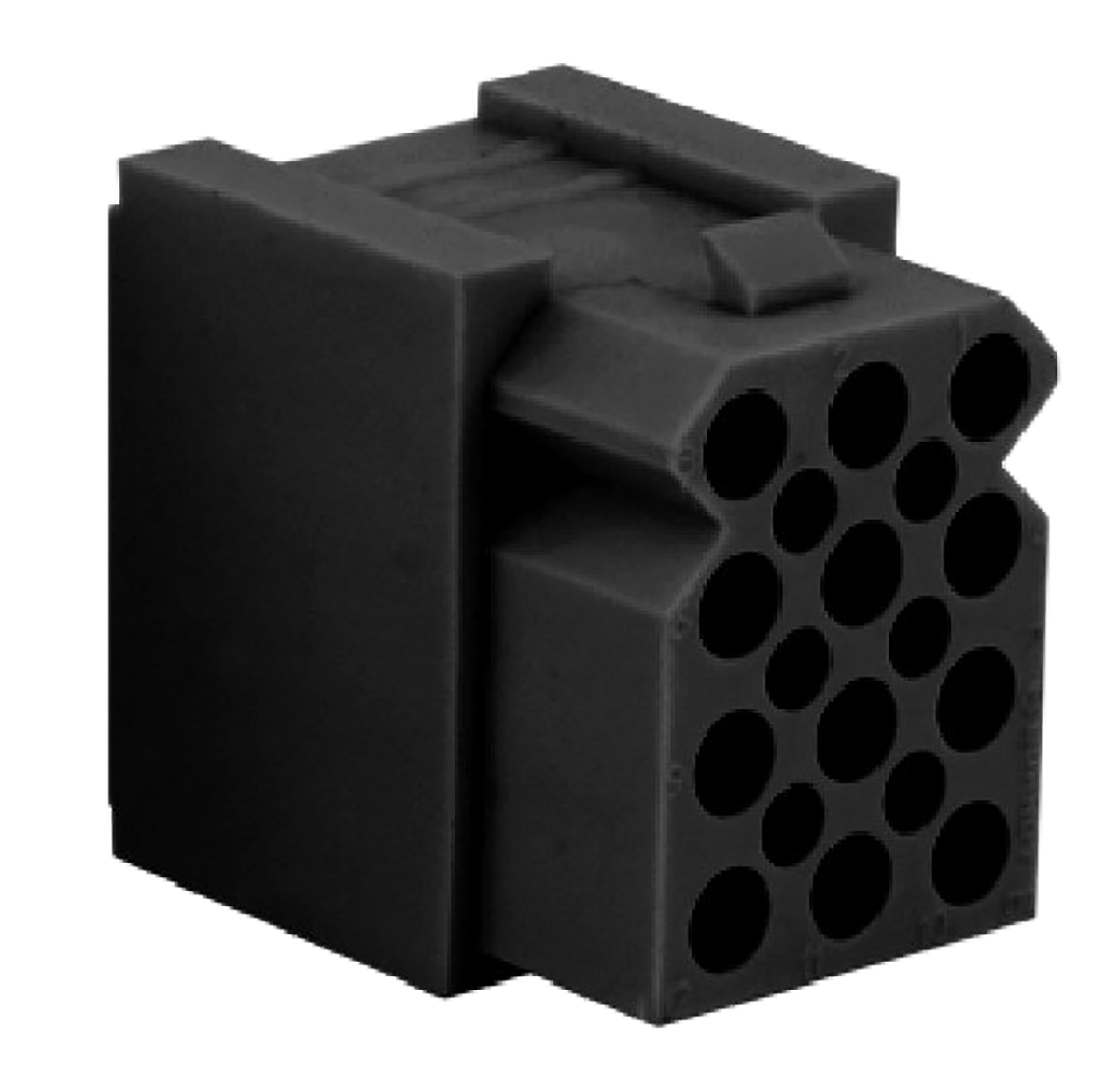 Souriau Sunbank by Eaton, SMS Female Connector Housing, 12 Way, 4 Row