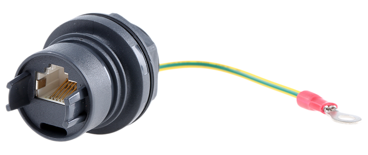 Bulgin Buccaneer Series RJ45 Male Coupler, Cat5e, STP