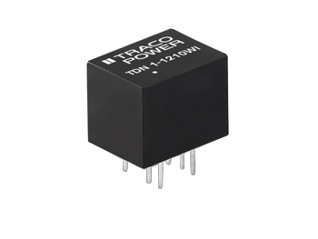 TRACOPOWER TDN 1WI DC-DC Converter, ±5V dc/ ±100mA Output, 9 → 36 V dc Input, 1W, Through Hole, +90°C Max Temp