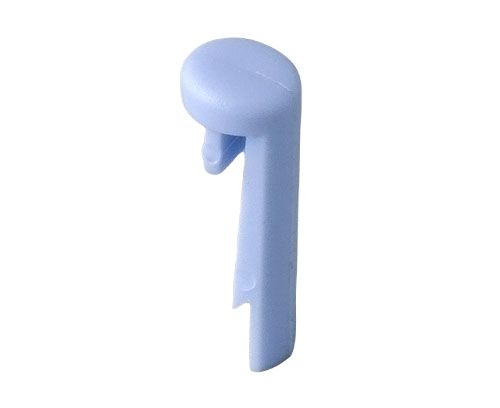 OKW Blue Potentiometer Knob Round Shaft, A1101006