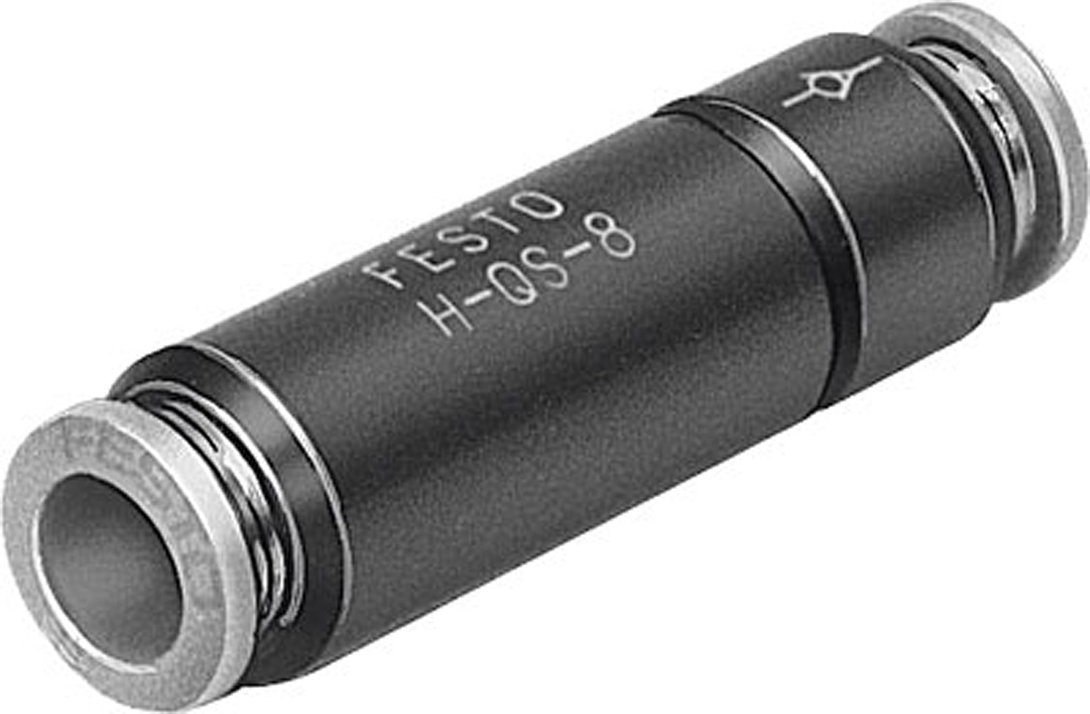 Festo H Series Tube Non Return Valve, 8mm Tube Inlet Port x 8mm Tube Outlet Port, 153464
