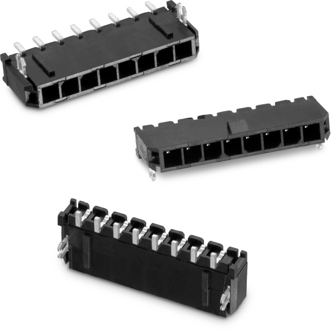 Wurth Elektronik WR-MPC3 Series Right Angle Through Hole PCB Header, 4 Contact(s), 3 mm Pitch, 1 Row, Shrouded