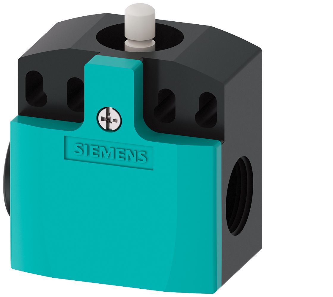 Siemens 3SE5 Series Plunger Limit Switch, 2NO/1NC, IP66, IP67, Plastic Housing, 250V ac Max, 4A Max