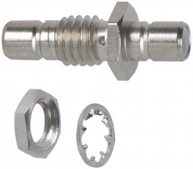 TE Connectivity Straight 50Ω RF Adapter SMB Socket to SMB Socket 4GHz