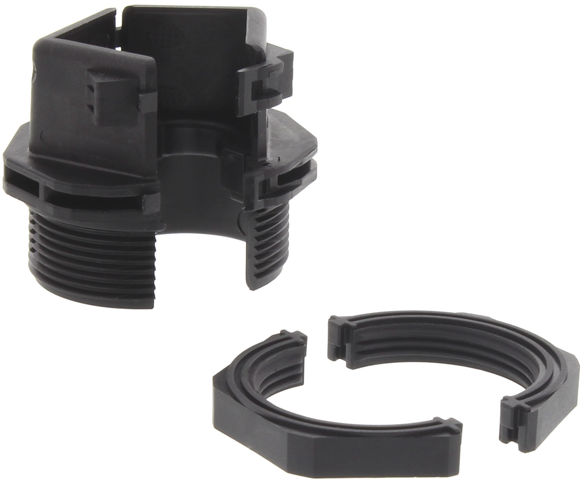 RS PRO Black Nylon Cable Gland Kit, M32 Thread, IP66