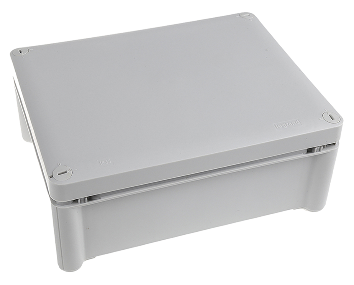 Legrand Atlantic Series Polycarbonate Wall Box, IP55, 240 mm x 190 mm x 94mm