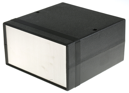 Hammond 1598 Black Flame Retardant ABS Instrument Case, 158.65 x 160.35 x 85.2mm