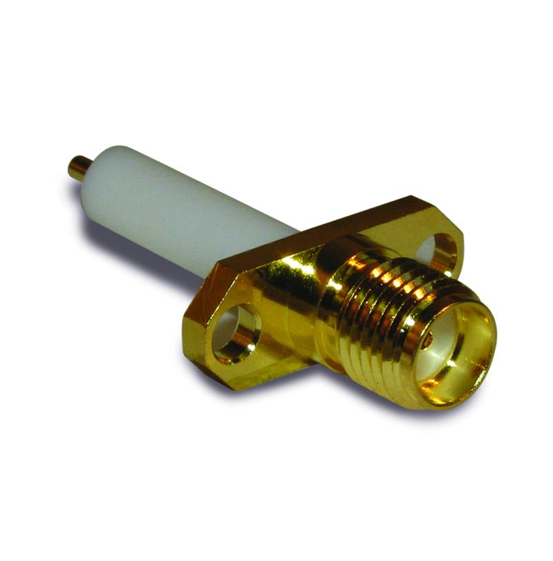 Amphenol RF 132147 Series, Jack SMA Connector, 50Ω, Straight Body