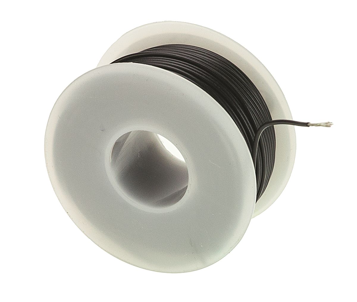Alpha Wire Black 0.52 mm² Hook Up Wire, 20 AWG, 7/0.32 mm, 30m, SR-PVC Insulation, 3252 BK005