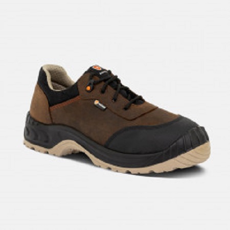 Parade Nikola Unisex Black Composite Toe Capped Safety Shoes, UK 7, EU 41