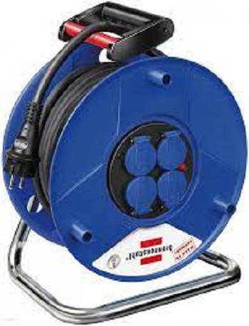 brennenstuhl 25m 4 Socket Type E - French Cable Reel