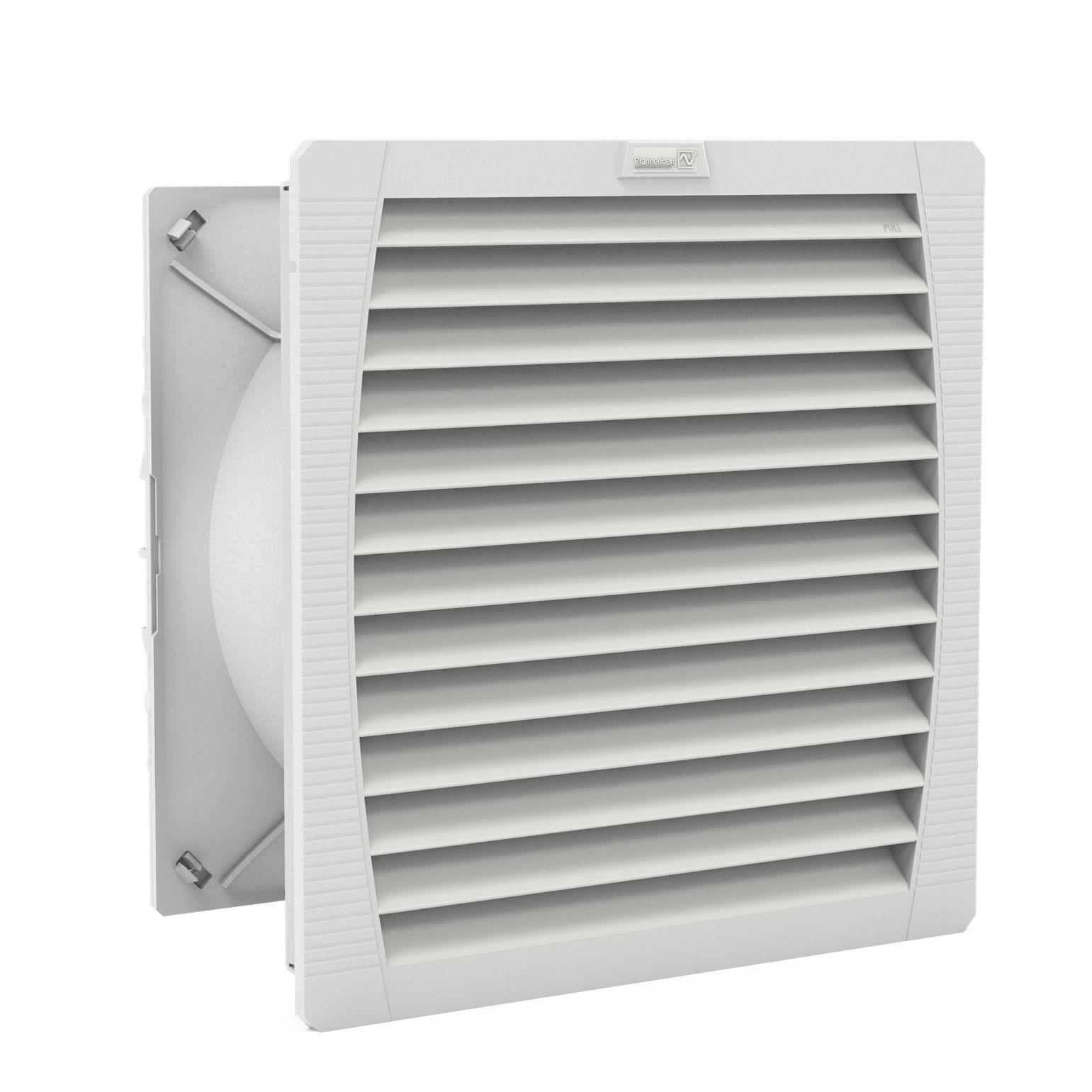 Pfannenberg PF 65.000 Series Filter Media, 115 V, ac Operation, 370m³/h Filtered, 480m³/h Unimpeded, IP54, 320 x 320mm
