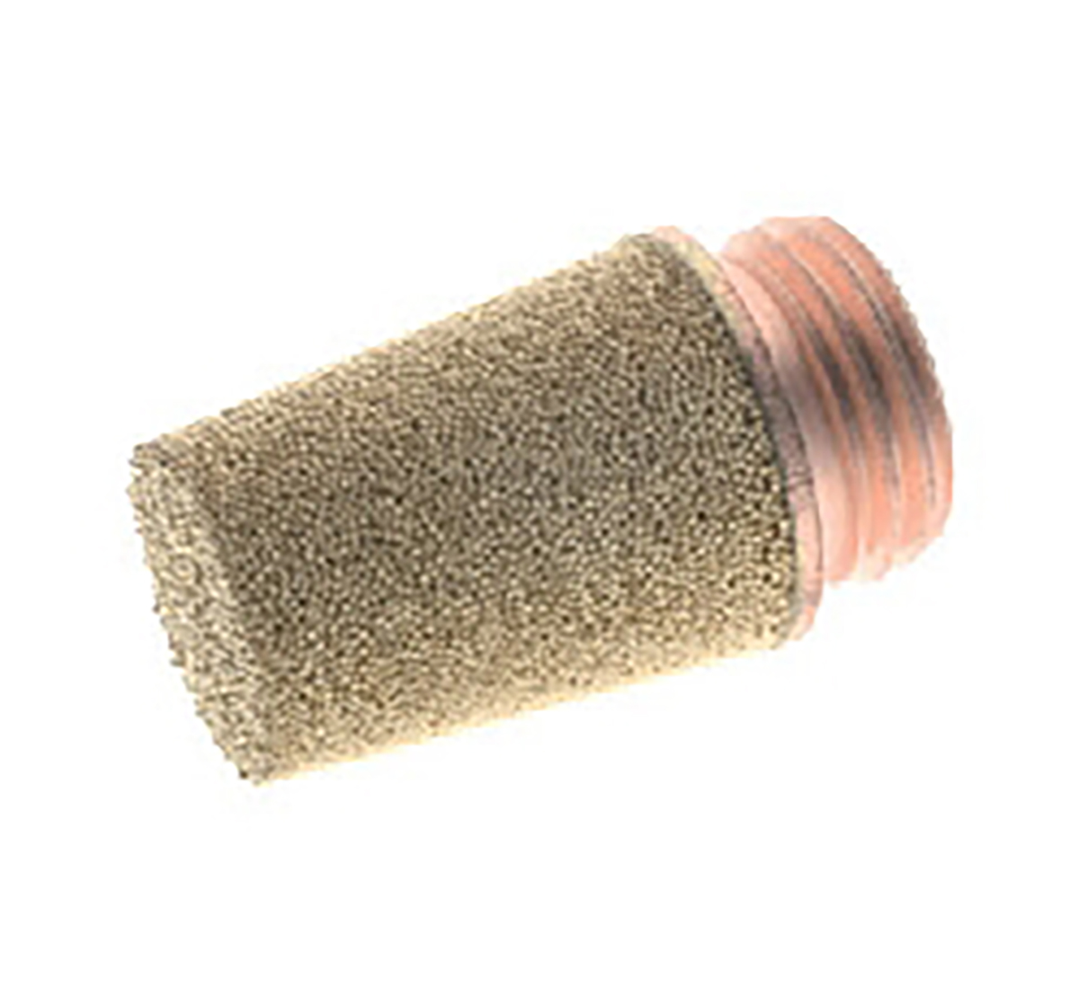 RS PRO Brass 10bar Pneumatic Silencer, Threaded, G 3/8 Male
