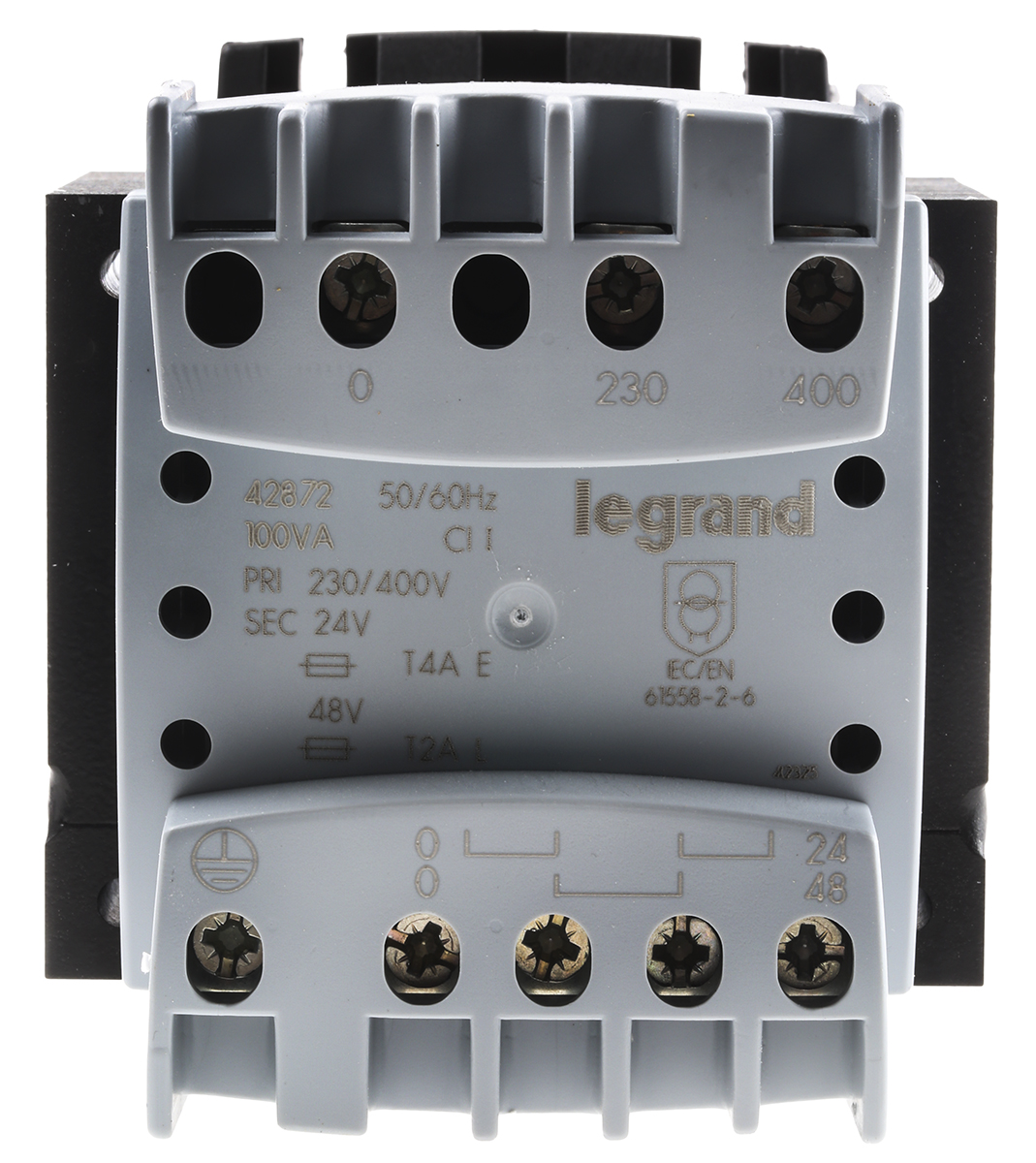 Legrand 100VA DIN Rail Transformer, 230 → 400V Primary, 24 → 48V Secondary