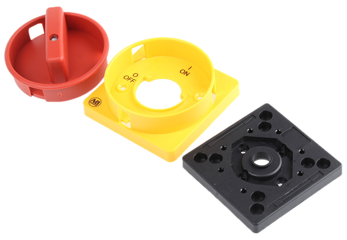 Allen Bradley Red/Yellow Rotary Handle