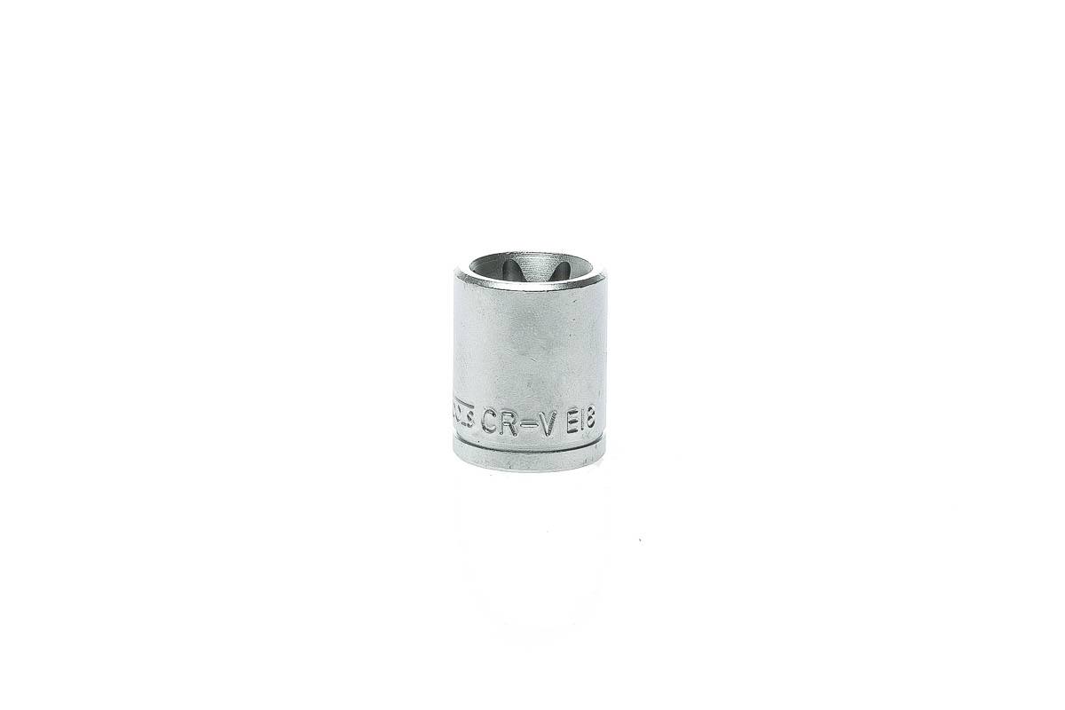 Teng Tools 3/8 in Drive E18 Standard Socket, e-Torx, E18