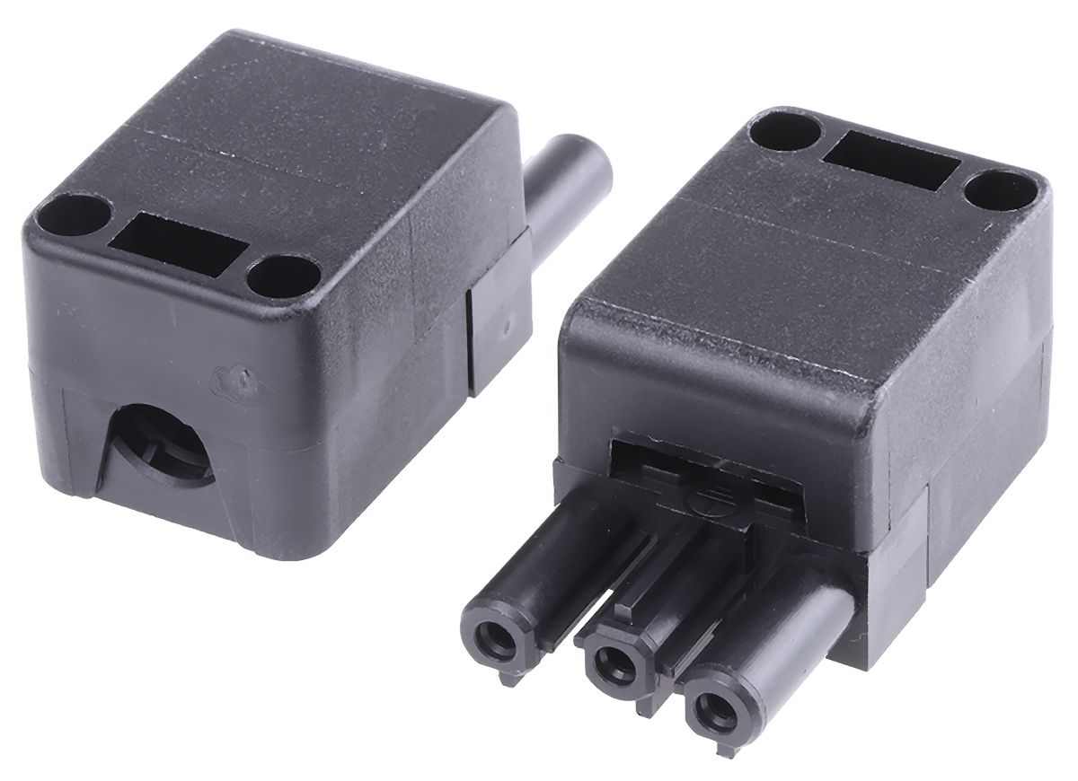 Wieland GST18 Series Distribution Block, 3-Pole, Female, 3-Way, 16A