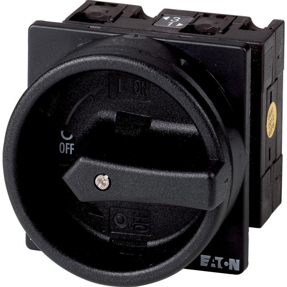 Eaton, 1P 90° On-Off Cam Switch, 690V (Volts), 32A, Door Coupling Rotary Drive Actuator