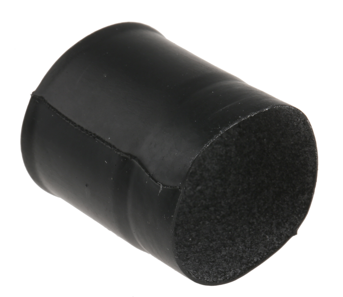 TE Connectivity Straight Black, Fluid Resistant Elastomer Adhesive Lined, 17mm