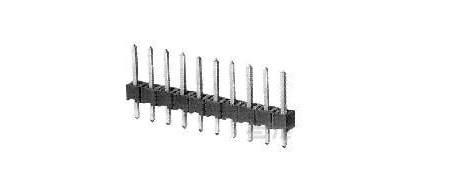 TE Connectivity AMPMODU Headers Series Vertical Board PCB Header, 36 Contact(s), 2.54 mm Pitch, 1 Row, Unshrouded