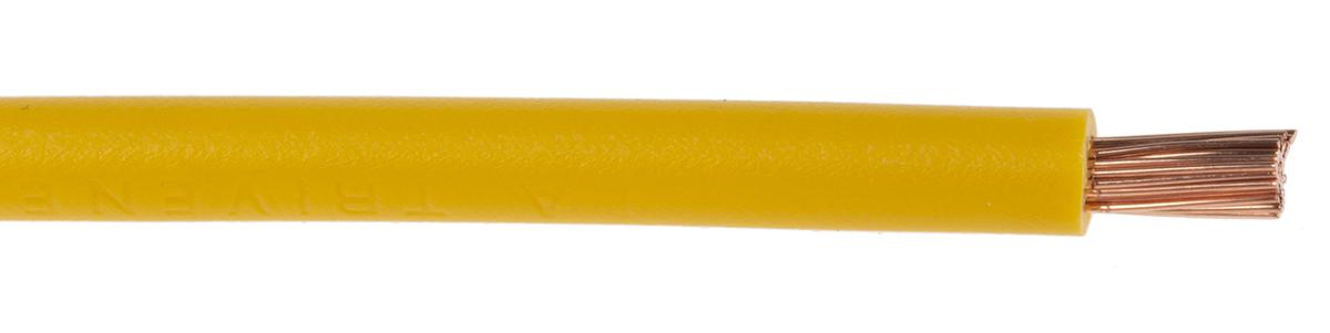 Lapp ÖLFLEX® Series Yellow 4 mm² Hook Up Wire, 100m, PVC Insulation, 4520113