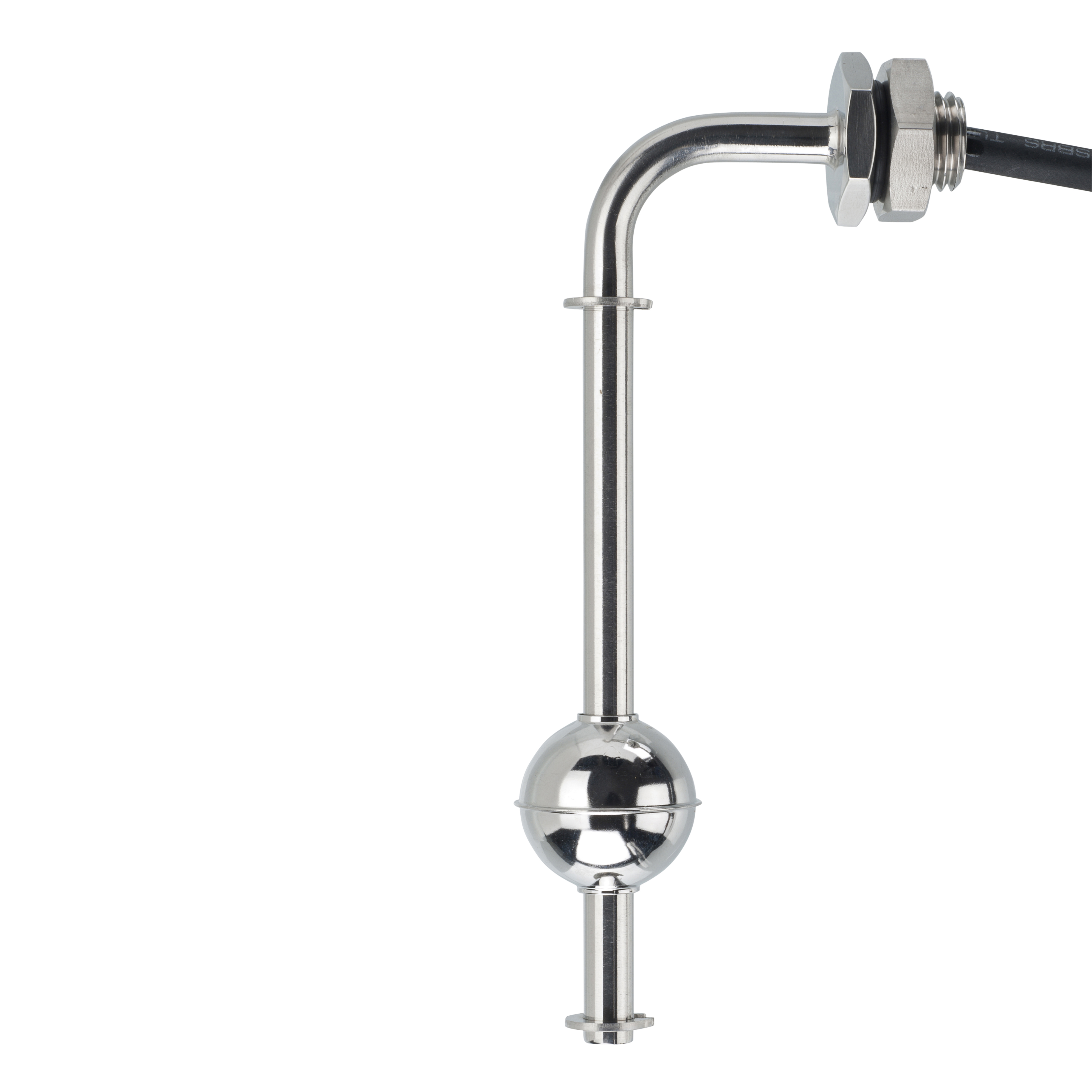 Sensata Cynergy3 SSV66-SM16 Series Vertical Stainless Steel Float Switch, Float, 1m Cable, NO/NC, 300V ac Max, 300V dc