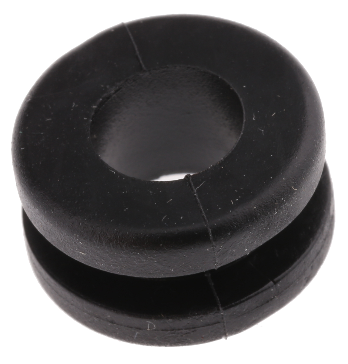 HellermannTyton HV Black PVC 11mm Cable Grommet for Maximum of 8mm Cable Dia. 633-03020 HV1302-PVC-FR-BK