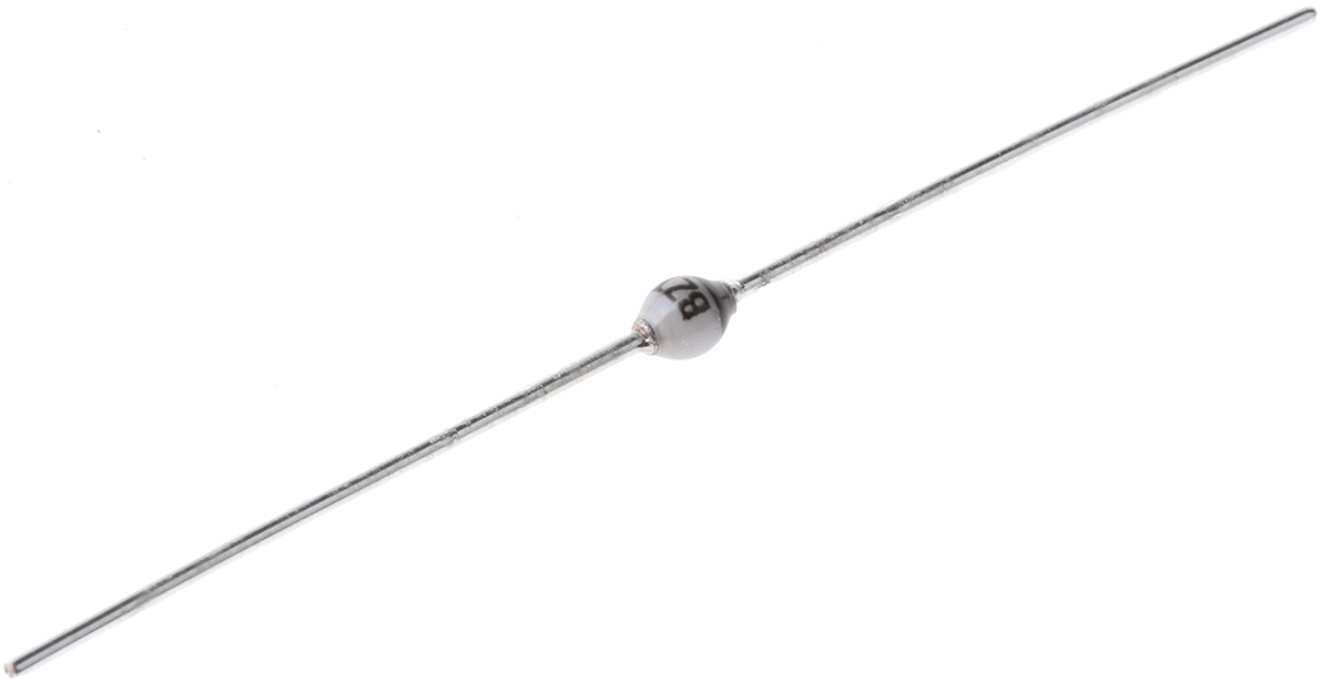 Vishay, 15V Zener Diode 6% 1.3 W Through Hole 2-Pin SOD-57