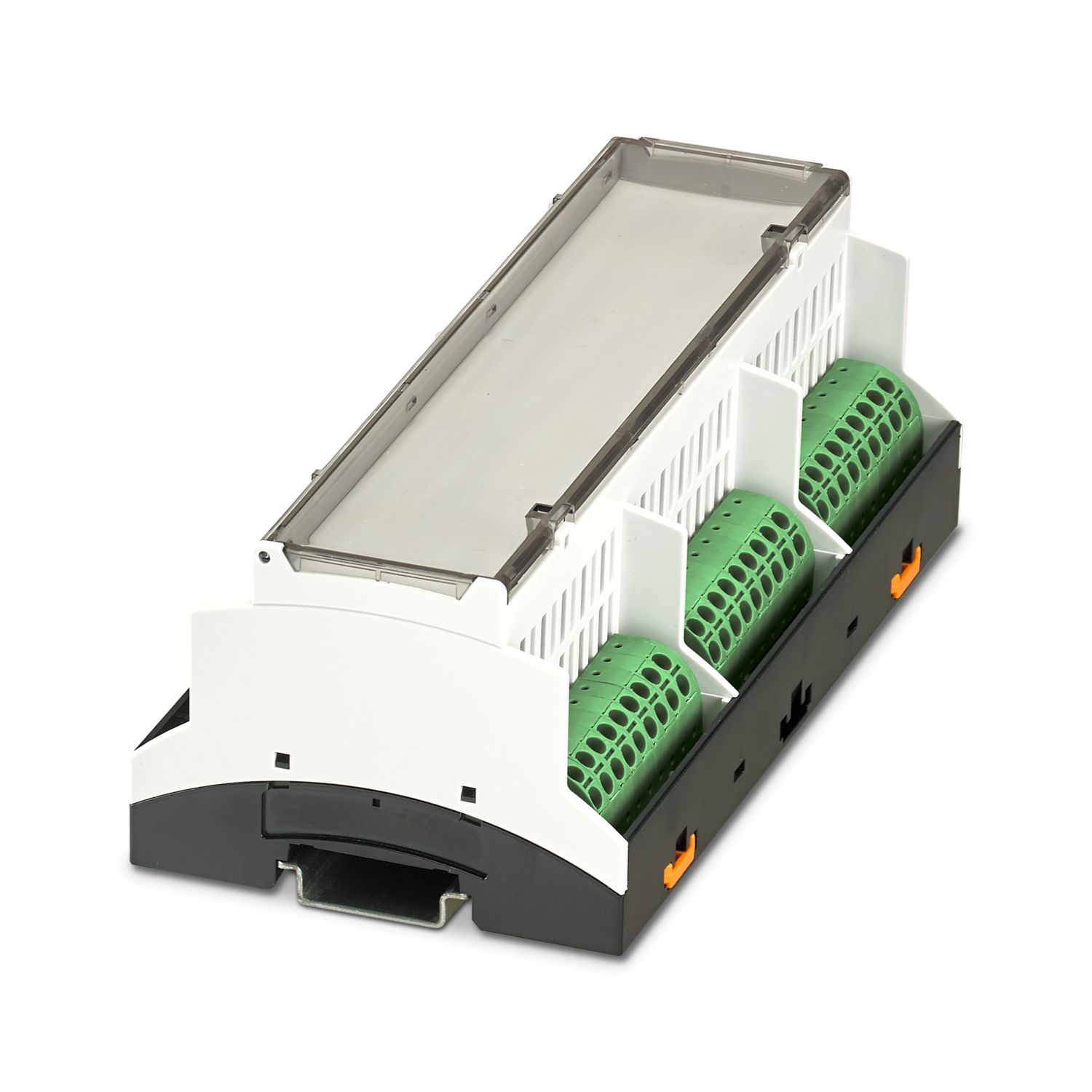 Phoenix Contact DIN Rail Housing Enclosure Type BC Series , 161.6 x 89.7 x 60.7mm, Polycarbonate DIN Rail Enclosure
