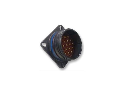 Amphenol Limited 3 Way Circular Connector Receptacle, Pin Contacts