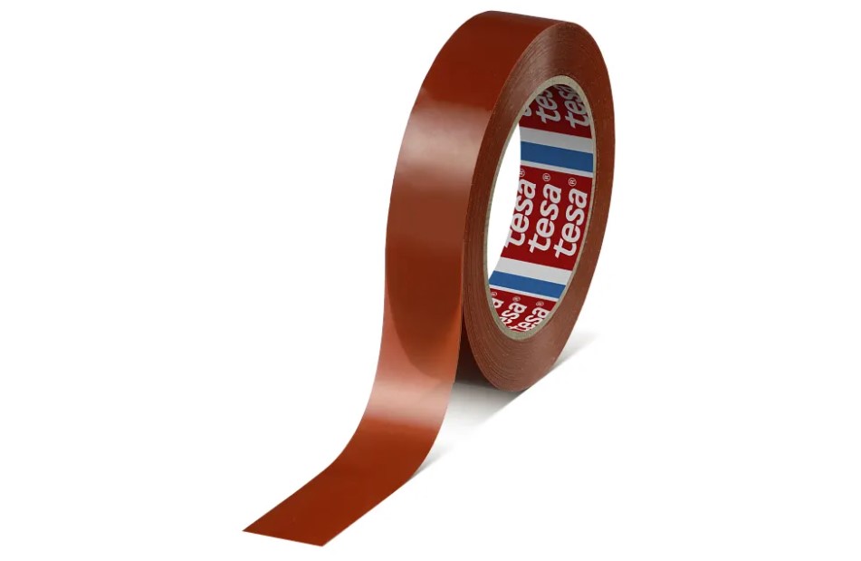 Tesa 4287 Orange Strapping Tape, 66m x 50mm