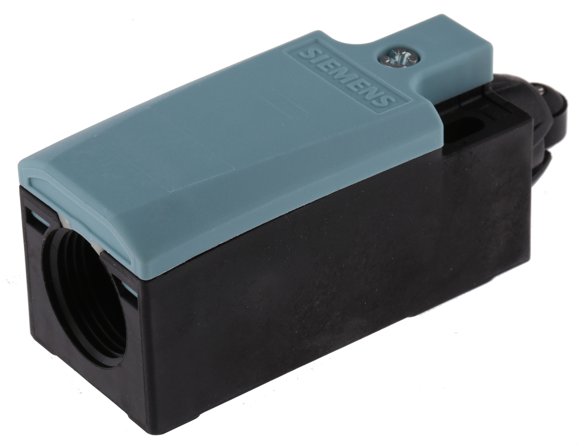 Siemens 3SE5 Series Roller Plunger Limit Switch, NO/NC, IP65, DPST, Plastic Housing