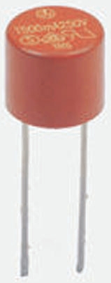 Wickmann PC Board Non Resettable Fuse, Radial 200mA, 250V ac