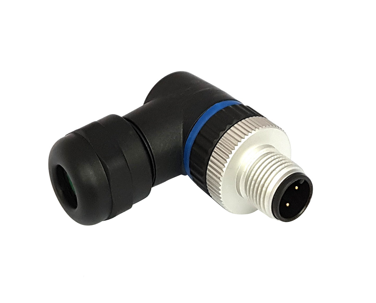 Bulgin Circular Connector, 3 Contacts, Panel, M12 Connector, Plug, Male, IP67, Buccaneer M12 Series