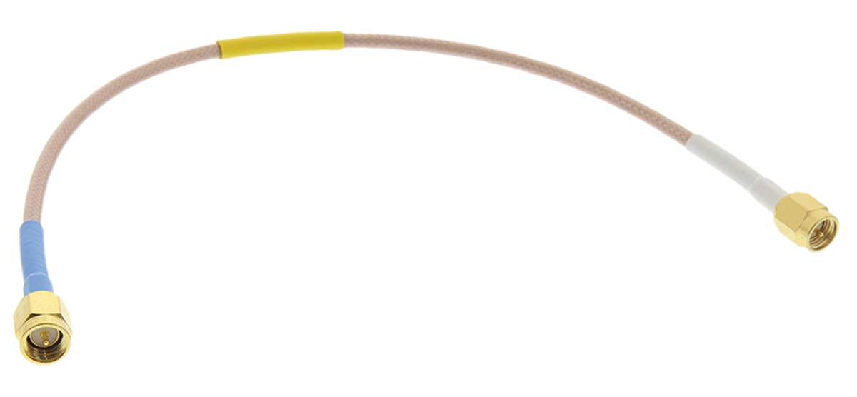 Times Microwave RSXX Series, 250 mm, RD316 Coaxial, Terminated 50 Ω