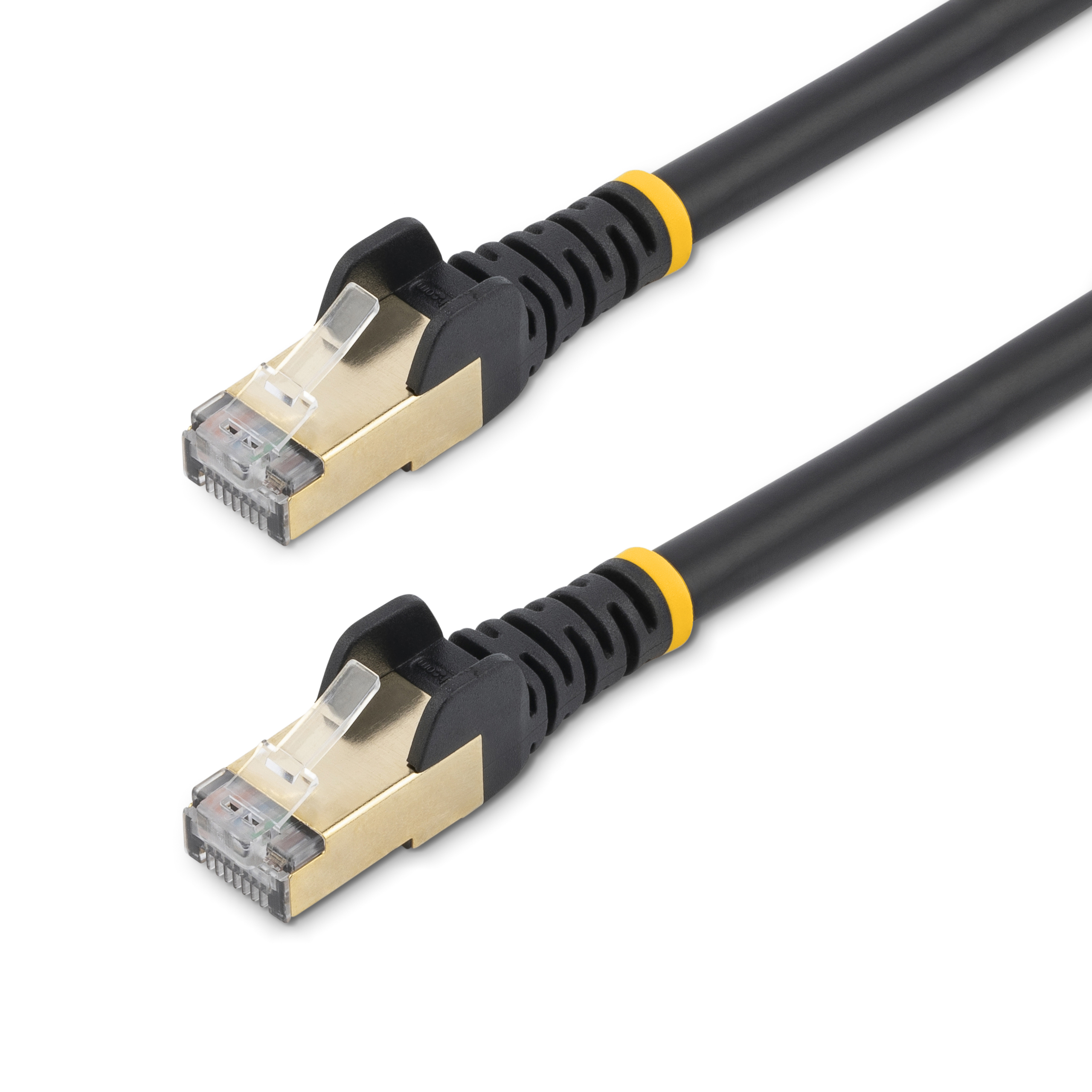 StarTech.com, 7m Cat6a, Black RJ45 to Male RJ45 Male, STP Shielded, Terminated PVC Sheath