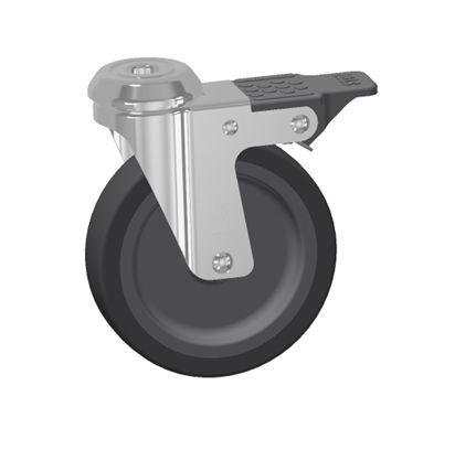 RS PRO Swivel Castor Wheel, 40kg Capacity, 50mm Wheel